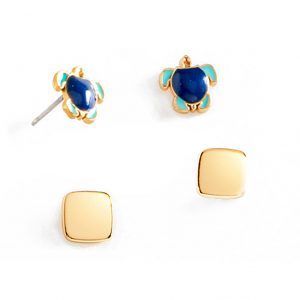 219501L-23-duo-de-aretes-con-baño-de-oro-y-pintura-azul