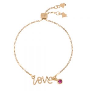 319406L-30-Pulsera-del-Amor-pulsera-en-baño-de-oro-con-piedra-color-fiusha.-ajustable