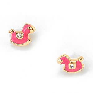 319438L-18-Aretes-con-poste-en-baño-de-oro-con-pintura-rosa-y-piedra-color-cristal