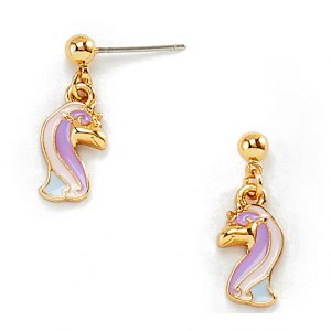 319458L-18-arete-con-poste-en-baño-de-oro-con-esmalte-morado,-rosa-y-azul